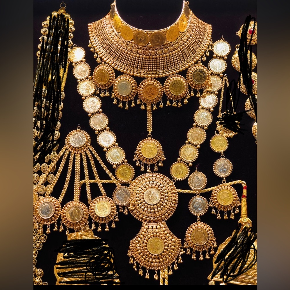 Gold plated jewelry made on order